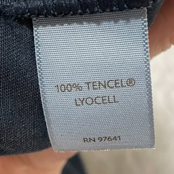 Women J Jill A Line Denim-Like Knee Length Skirts in Denim Blue Size 8 - Picture 7 of 8